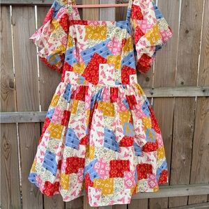 Disney parks Colorful Patchwork Dress